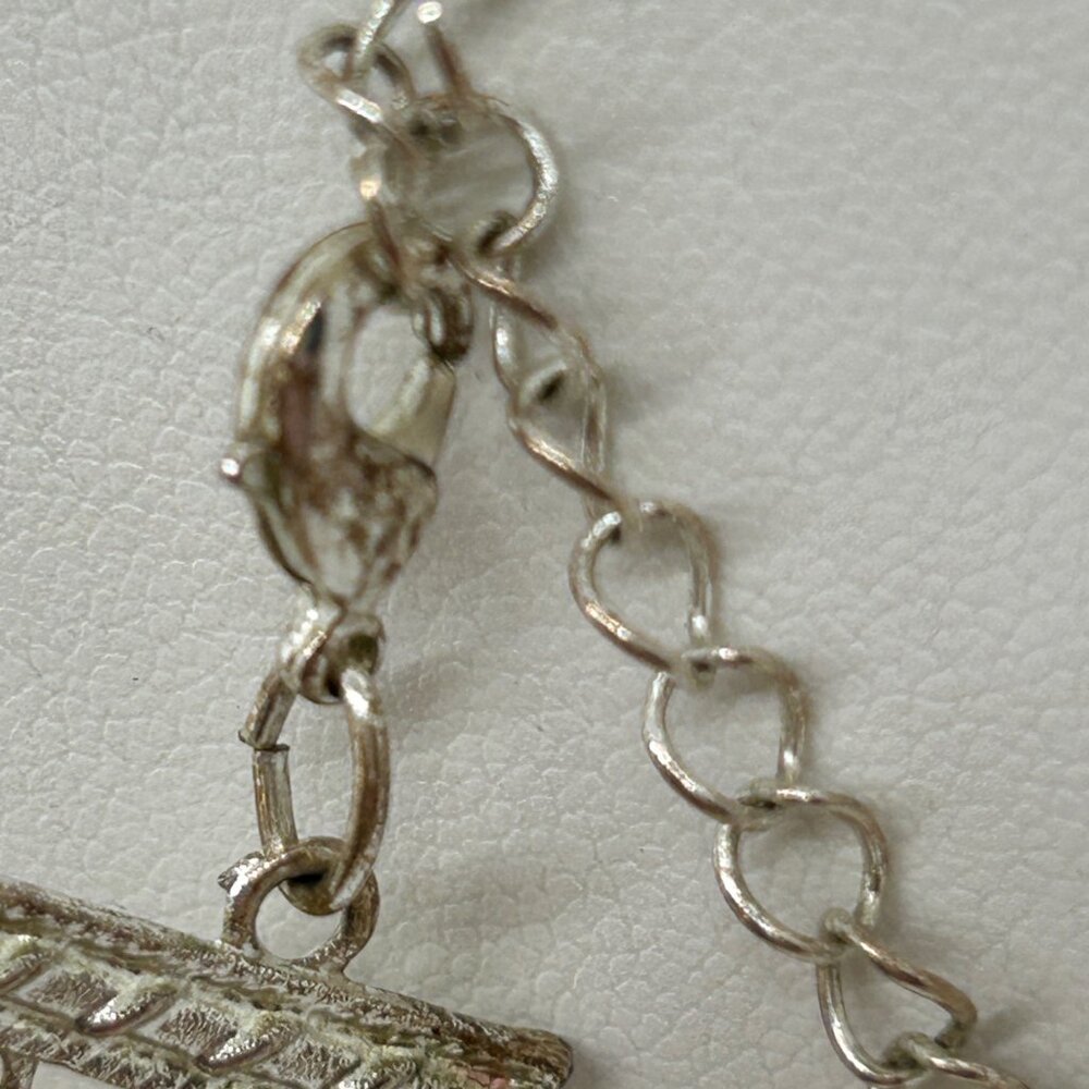 Vintage Faux Pearl Necklace Double Strand Creamy White Glass Beaded Choker 20 In - Picture 4 of 13